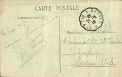 CPA Saint Malo the Hanging Rock At the height National