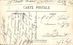 CPA Chambery vue Generale Et Massif Des Bouges