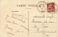 CPA La Messe