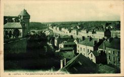 Opinion panoramica de CPA Laval tomada de Perrine