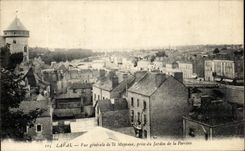 Opinion de CPA Laval de Mayene tomada del jardin de Perine