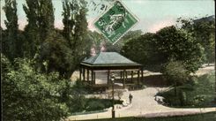 CPA Paris Park of Montsouris Seen on the Country cottage