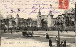 CPA Paris the Gate Shirt and Luna Park