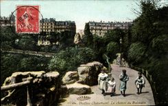 CPA Chaumont Hillocks the Way of the View-point Children