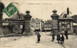 CPA Gournay in Bray the Gate of Paris Children