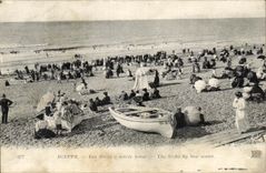 CPA Dieppe Les Bains tiene marea baja