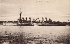 CPA the Armor Voltaire Boat War