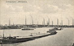 CPA Ludwigshafen Anilinfabrik Barge Boat