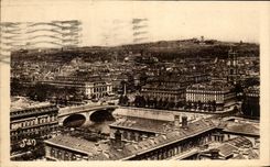 CPA Paris Vue Panoramaique prise de Notre Dame