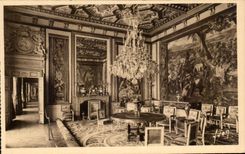 CPA Fontainebleau Le Palais Salon du Pape