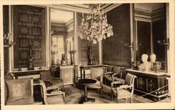 CPA Fontainebleau Le Palais Salon de l'Abdidcation