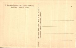 CPA Fontainebleau Le Palais Salle du Trone