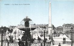CPA Paris Le Place de la Concorde