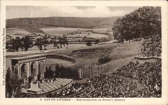 CPA Autun Antique Representation Au theatre Romain
