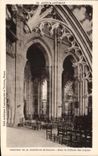 CPA Autun Antique Interieur De La Cathedrale St Lazare Sous La tribune des orgues