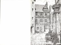 MODERN CARD Better Wishes On behalf of the house of the 2 friends