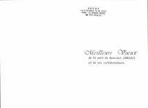 MODERN CARD Better Wishes On behalf of the house of the 2 friends