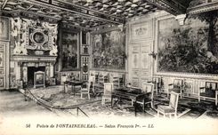 CPA Palais de Fontainbleau Salon Francois 1er