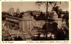 CPA Fougeres Le Chateau Tours Melusine du Gobelin