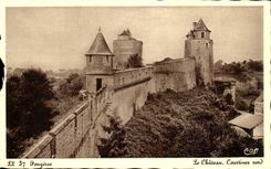 CPA Fougeres Le Chateau Courtines Nord
