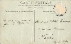 CPA Mont Saint Michel Vue Prise de Tombelaine (animee)