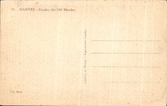 CPA Nantes Staircase of the Markets