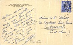 CPA Rochelets visto de Rochelets tomado de las rocas de la ermita