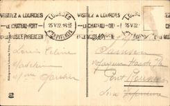 CPA Pau the Castle Henri IV Keep Frontage And Entrance