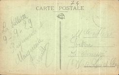 CPA Pilgrimage of the ND of Salette the Bedside