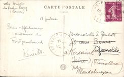 CPA Abbaye de Fontgombaud Siege de l'Association de la bonne mort