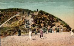 CPA Saint Malo the Staircase Of the Large Bey