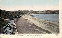 CPA Saint Brieuc La Plage de Saint Laurent