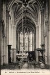 CPA Dijon Interieur De l'eglise Saint Michel
