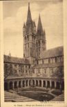CPA Caen Abbey With the Men And the Cloister