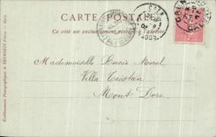 CPA Caen Church Of Trinilte Abbey To the Ladies