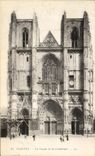 CPA Nantes the Frontage of the Cathedral