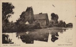 CPA Villerville Church of Criqueboeuf