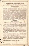 CPA Carte de Souscription Pour la Basilique de Ste Therese de l'Enfant Jesus erigee a Lisieux