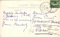 CPA Arles Gate of St Trophime