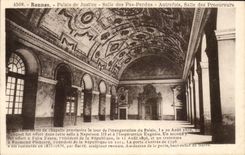 CPA Rennes Palais de Justice Salle des pas Perdus