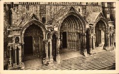 CPA Chartres le Portail Nord
