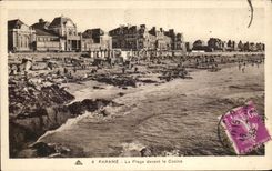 CPA Parame La Plage devant le Casino