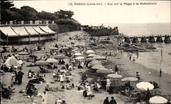 CPA Pornic Vue sur La Plage A La Noeveillard