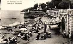 CPA Pornic Plage De La Noeveillard