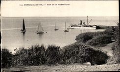 CPA Pornic Port De La Noeveillard Bateau