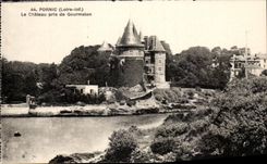 CPA Pornic Le Chateau Pris De Gourmalon