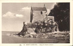 CPA Mount St Michel Vault Saint Aubert