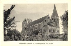 Iglesia de la abadia de Esserent del d del leu del santo de CPA