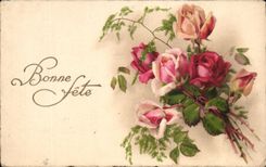 CPA Bonne Fete Fluers 