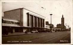 CPA Le Havre la nueva estacion